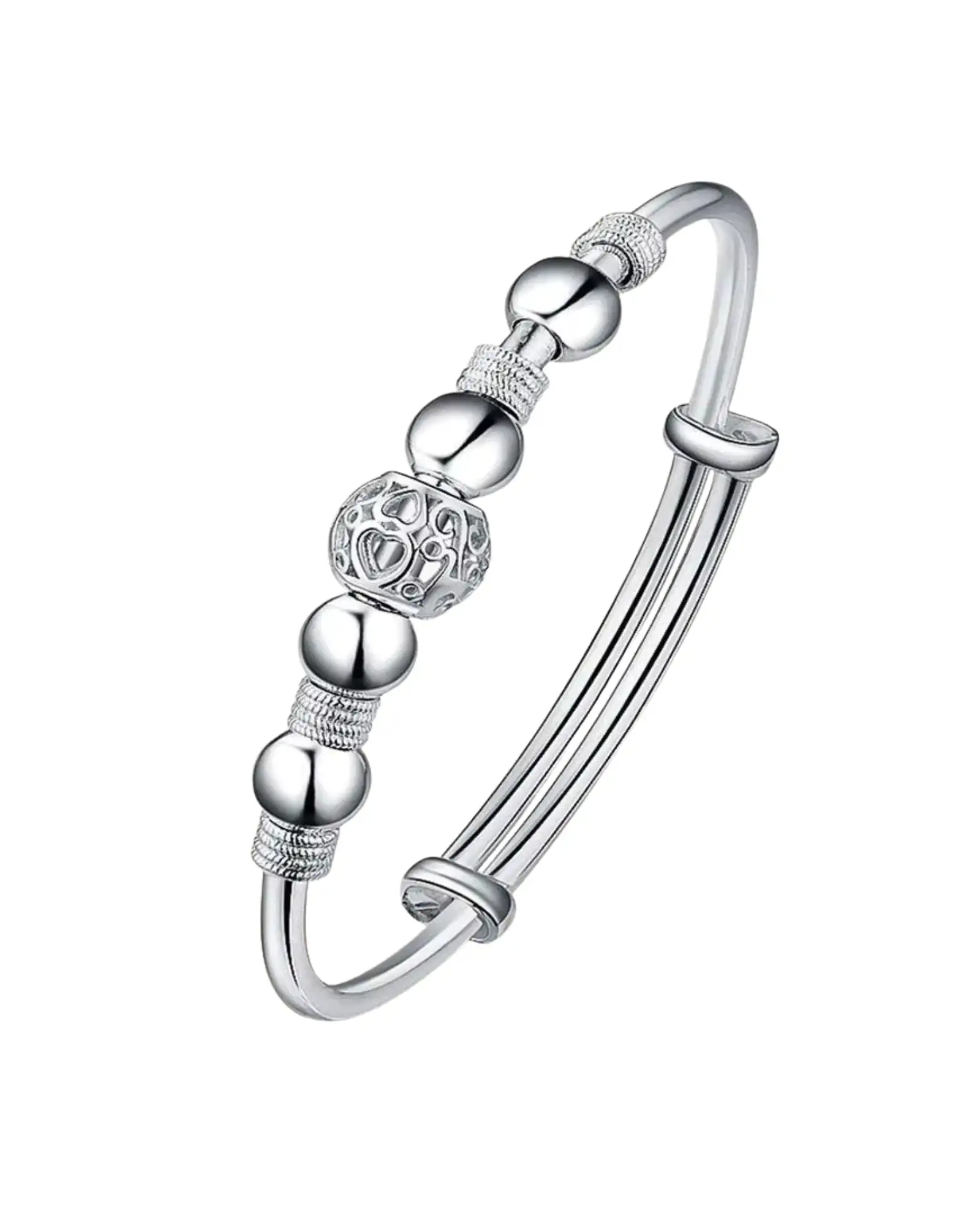 Pulsera Plata Charms